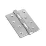 2 PCS Thick Stainless Steel Flat Hinges Home Cabinet Door Hinge, Size: 100x75mm - Image 2