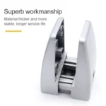 2 PCS Space Aluminum Alloy Desk Screen Clamps Screen Baffle - Image 5