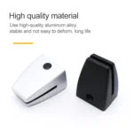 2 PCS Space Aluminum Alloy Desk Screen Clamps Screen Baffle - Image 6