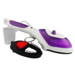 YB-888 900W 2 in 1 Multifunction Household Small Handheld Ironer Travel Portable Handheld Steam Hanging Hot Machine with Steam Brush & Measuring Cup, EU Plug - Image 2