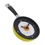 Fried Egg Pan Shape Creative Living Room Decorative Wall Clock - Image 2