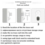 Creative Acrylic Living Room Decorative Mathematical Formula Wall Clock - Image 6