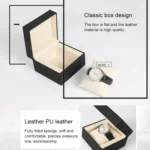 SBH002 PU Wrist Watch Storage Box Protective Case, Size: S - Image 3
