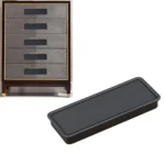 Simple Wardrobe Slotted Scrub Handle Concealed Recessed Drawer Invisible Handle, Hole Distance:96mm