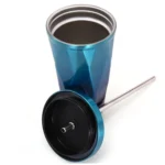 500ml Irregular Double Layer 304 Stainless Steel Sippy Cup - Image 3