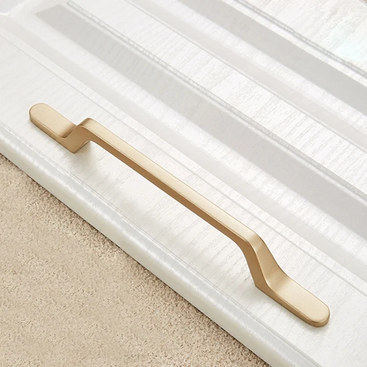 HC9720J_1.webp 9008-160 Modern Simple Cabinet Door Handle Drawer Wardrobe Zinc Alloy Handle - Image 2