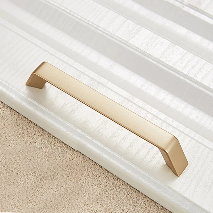 HC9751J_1.webp 9009-128 Modern Simple Cabinet Door Handle Drawer Wardrobe Zinc Alloy Handle - Image 2