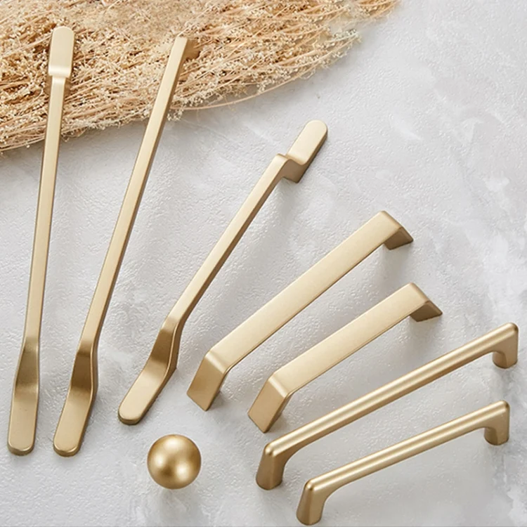 HC9754J_5.webp 9009-224 Modern Simple Cabinet Door Handle Drawer Wardrobe Zinc Alloy Handle - Image 6