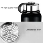 610ml Outdoor Vacuum Stainless Steel Heat Insulation Cup Portable Large Capacity Sports Bottle - Image 5