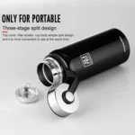 610ml Outdoor Vacuum Stainless Steel Heat Insulation Cup Portable Large Capacity Sports Bottle - Image 6