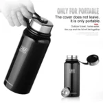 610ml Outdoor Vacuum Stainless Steel Heat Insulation Cup Portable Large Capacity Sports Bottle - Image 7