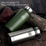 610ml Outdoor Vacuum Stainless Steel Heat Insulation Cup Portable Large Capacity Sports Bottle - Image 9