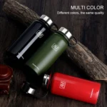 610ml Outdoor Vacuum Stainless Steel Heat Insulation Cup Portable Large Capacity Sports Bottle - Image 10