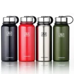 610ml Outdoor Vacuum Stainless Steel Heat Insulation Cup Portable Large Capacity Sports Bottle - Image 2