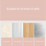 5pcs Wall-mounted Mop Storage Hooks No-stick Stick Kitchen Bathroom Brush Storage Tools - Image 7