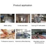 220V Jig Saw Electric Saw Woodworking Electric Tools Multifunction Chainsaw Hand Saws Wood Cutting Machine With Laser & 10 Saw Blade, EU plug - Image 6