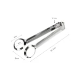 2 PCS Multifunctional Stainless Steel Tweezers Egg Cooking Pliers Kitchen Supplies - Image 3