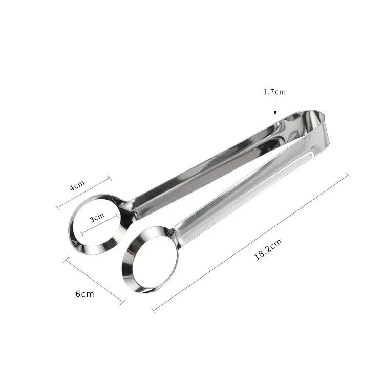 HC9834_2.webp 2 PCS Multifunctional Stainless Steel Tweezers Egg Cooking Pliers Kitchen Supplies - Image 3