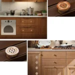 Oukali Stainless Steel Zinc Alloy Vent Hole Furniture Cabinet Wardrobe Riser Vent - Image 5