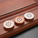 Oukali Stainless Steel Zinc Alloy Vent Hole Furniture Cabinet Wardrobe Riser Vent - Image 2