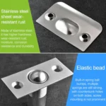 1 Set 106 Stainless Steel Invisible Door Bead Spring Beads Special Bead Lock Door Bead - Image 4