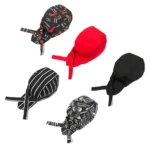 Simple Style Unisex Chef Waiter Work Cap Pirate Hat Turban Cap - Image 2