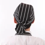 Simple Style Unisex Chef Waiter Work Cap Pirate Hat Turban Cap - Image 3
