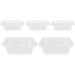 5 Chopping Board Storage Boxes PC Boxes 2 Large 3 Small - Image 2