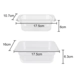 5 Chopping Board Storage Boxes PC Boxes 2 Large 3 Small - Image 4