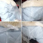 200 PCS One-time Hair Coloring Shawl/Cap Hairdressing Salon Hair Treatment Cloth Scarf(Transparent) - Image 4