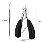 2 in 1 Nail Clipper for Paronychia Stainless Steel Olecranon Nail Nipper & Ingrown Nail Lifter - Image 2