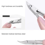 2 in 1 Nail Clipper for Paronychia Stainless Steel Olecranon Nail Nipper & Ingrown Nail Lifter - Image 6
