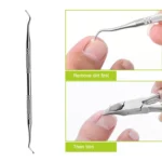 2 in 1 Nail Clipper for Paronychia Stainless Steel Olecranon Nail Nipper & Ingrown Nail Lifter - Image 7