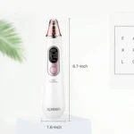 Xpreen Rechargeable Pore Cleanser Home Facial Beauty Device with LED Screen & 4 Probes - Image 2
