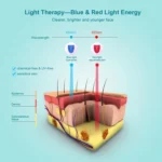 Xpreen  Blue & Red Light Therapy Acne Treatment Face Mask - Image 4