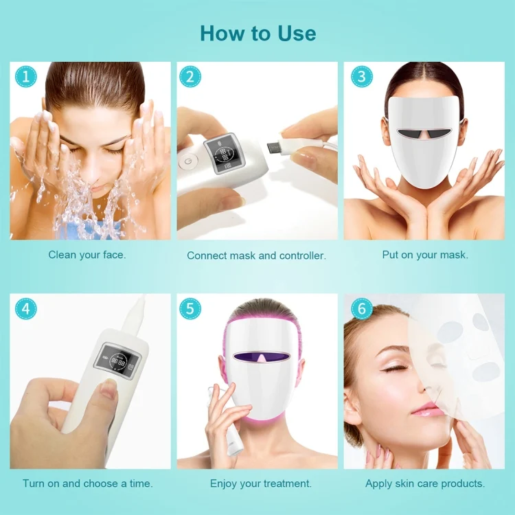 HCB0777_7.webp Xpreen  Blue & Red Light Therapy Acne Treatment Face Mask - Image 8