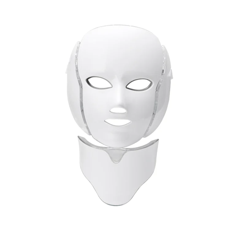 HCB0801A_1.webp 7 Color LED Facial Mask Photon Mask Skin Rejuvenation Face Beauty Machine, UK Plug - Image 2