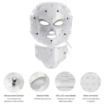 7 Color LED Facial Mask Photon Mask Skin Rejuvenation Face Beauty Machine, UK Plug - Image 7