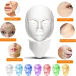 7 Color LED Facial Mask Photon Mask Skin Rejuvenation Face Beauty Machine, UK Plug - Image 9