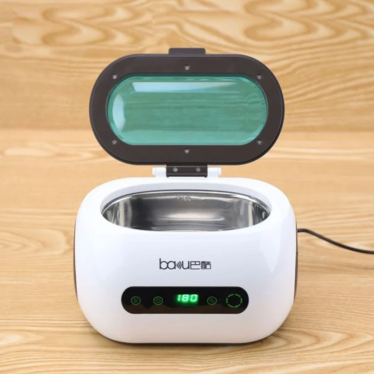 HCB0816DW_1.webp baku BA-3060 110V Household Glasses Jewelry Cleaning Tools Ultrasonic Cleaning Machine, US Plug - Image 2