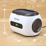 baku BA-3060 110V Household Glasses Jewelry Cleaning Tools Ultrasonic Cleaning Machine, US Plug - Image 5