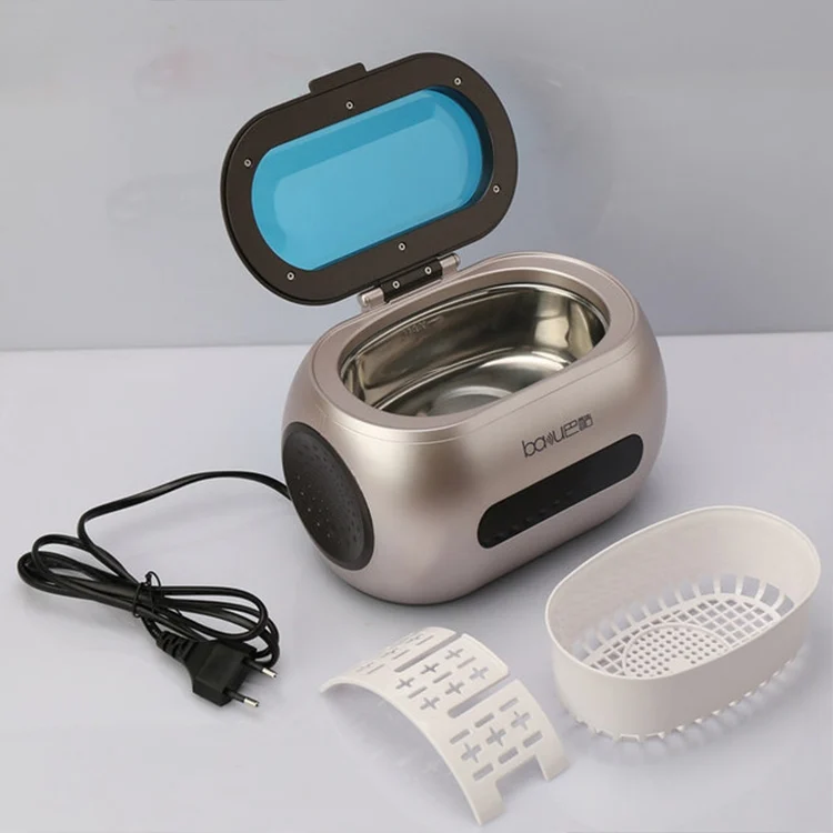 HCB0817DJ_1.webp baku BA-3060A 110V Touch Version Household Glasses Jewelry Cleaning Tools Ultrasonic Cleaning Machine, US Plug - Image 2
