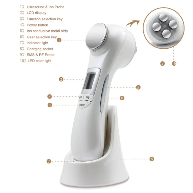 HCB0824_4.webp DY-9901 Color Light Multifunction Wireless Electronic Import and Export Beauty Instrument - Image 5