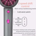 VGR V-400 Household Negative Ion Hair Dryers with 2 Gear Adjustment, Plug Type: EU Plug - Image 8