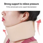 003 Household Sponge Collar Men And Women Breathable Adjustable Neck Brace, Size: S - Image 4