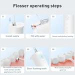 Original Xiaomi Mijia F300 Electric Pulse Oral Irrigator Tooth Cleaner, Capacity : 240mL - Image 6