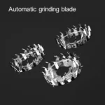 Original Xiaomi ENCHEN Water Proof Triple Rotary Double Ring Blade Shaving Head Electric Rechargeable Shaver For Men(Silver) - Image 8