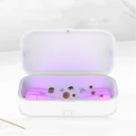 RQW-168 10W Wireless Charging Sterilization Box Smartphone Sterilizer UV Light Disinfection Cleaning Box
