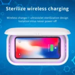 RQW-168 10W Wireless Charging Sterilization Box Smartphone Sterilizer UV Light Disinfection Cleaning Box - Image 3