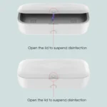 RQW-168 10W Wireless Charging Sterilization Box Smartphone Sterilizer UV Light Disinfection Cleaning Box - Image 6